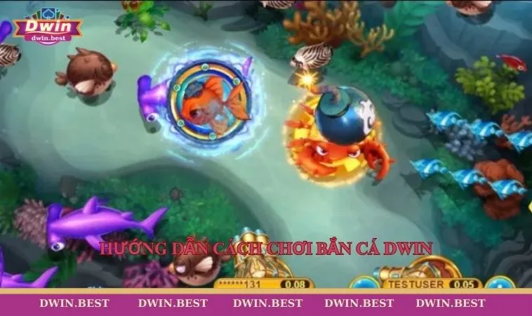 Ban ca DWIN 3 Hướng dẫn cách chơi bắn cá DWIN