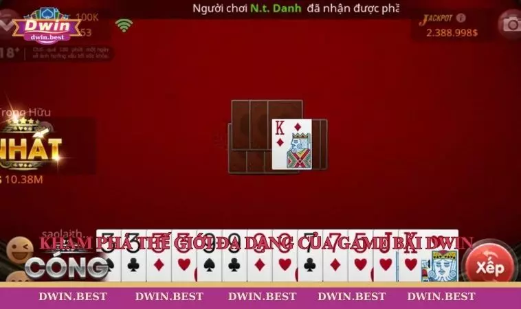Game bai DWIN 2 Khám phá thế giới đa dạng của game bài DWIN