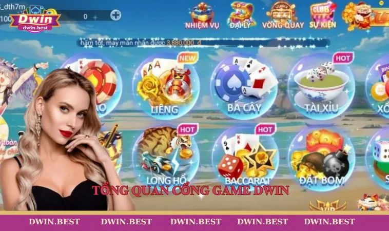 Tổng quan cổng game DWIN